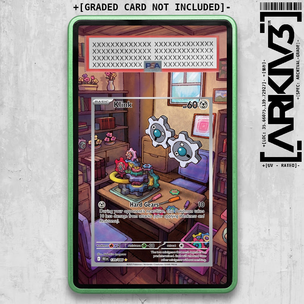 ARKIV3 PSA graded front - Green