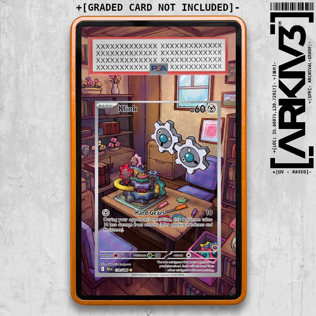 ARKIV3 PSA graded front - Orange