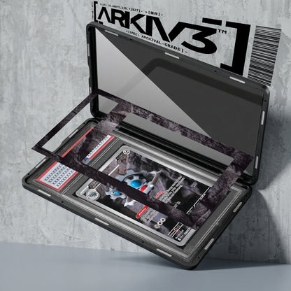 ARKIV3 PSA graded exploded mockup