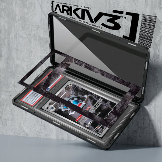 ARKIV3 PSA graded exploded mockup
