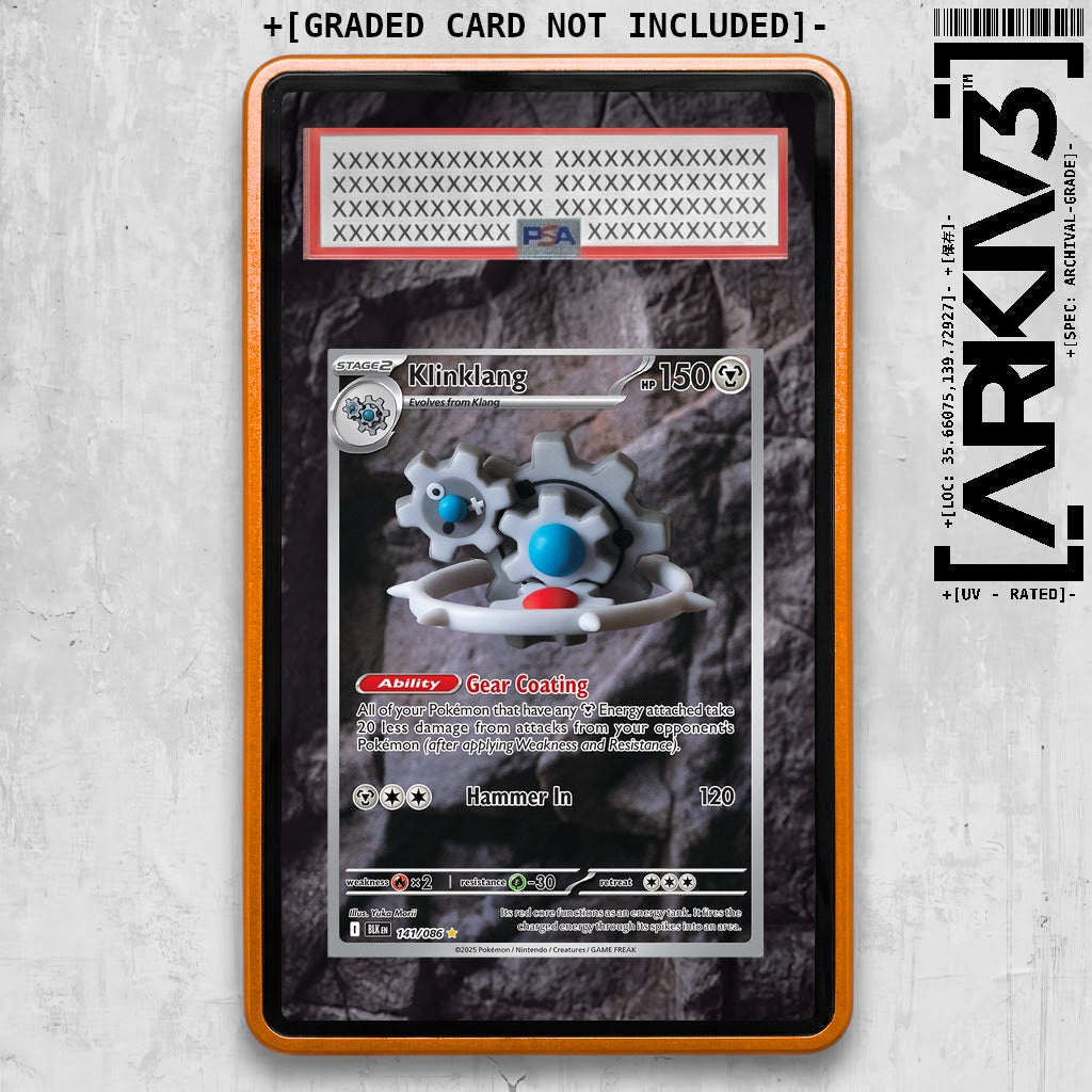ARKIV3 PSA graded front - Orange
