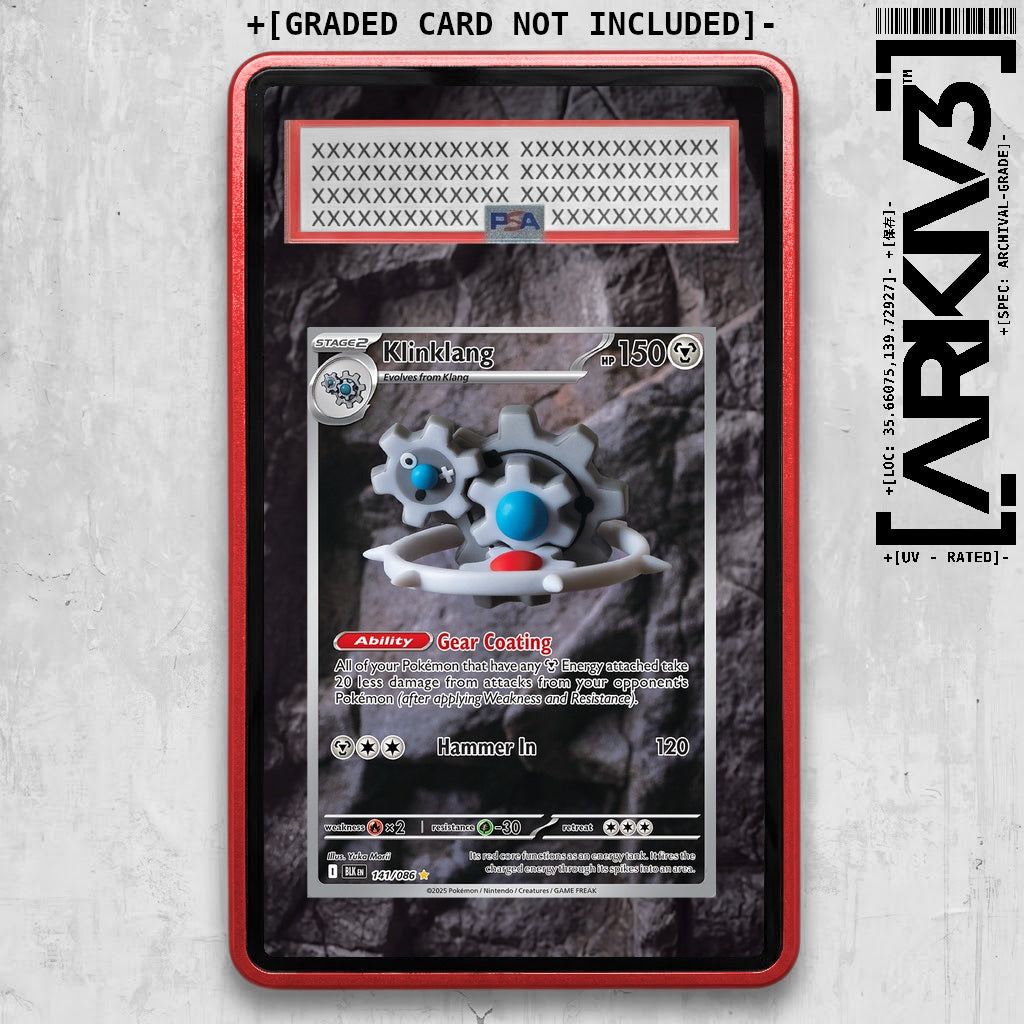 ARKIV3 PSA graded front - Red