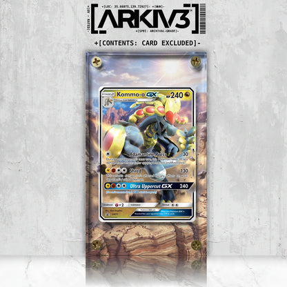 [UNIT: SM71/248] // Kommo-o-GX Extended Art Display Case - Raw