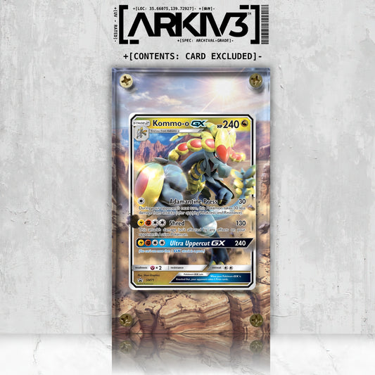[UNIT: SM71] // Kommo-o-GX Extended Art Display Case - Raw