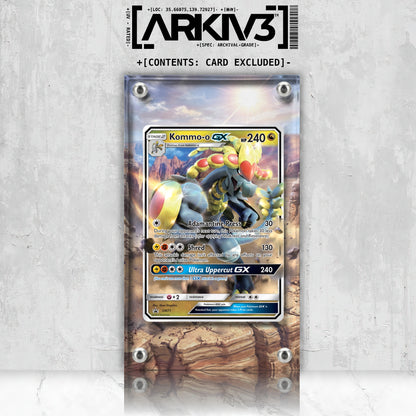 [UNIT: SM71/248] // Kommo-o-GX Extended Art Display Case - Raw