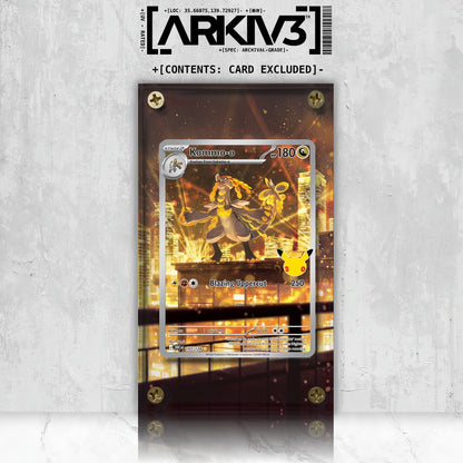 [UNIT: 143/128] // Kommo-o Extended Art Display Case - Raw