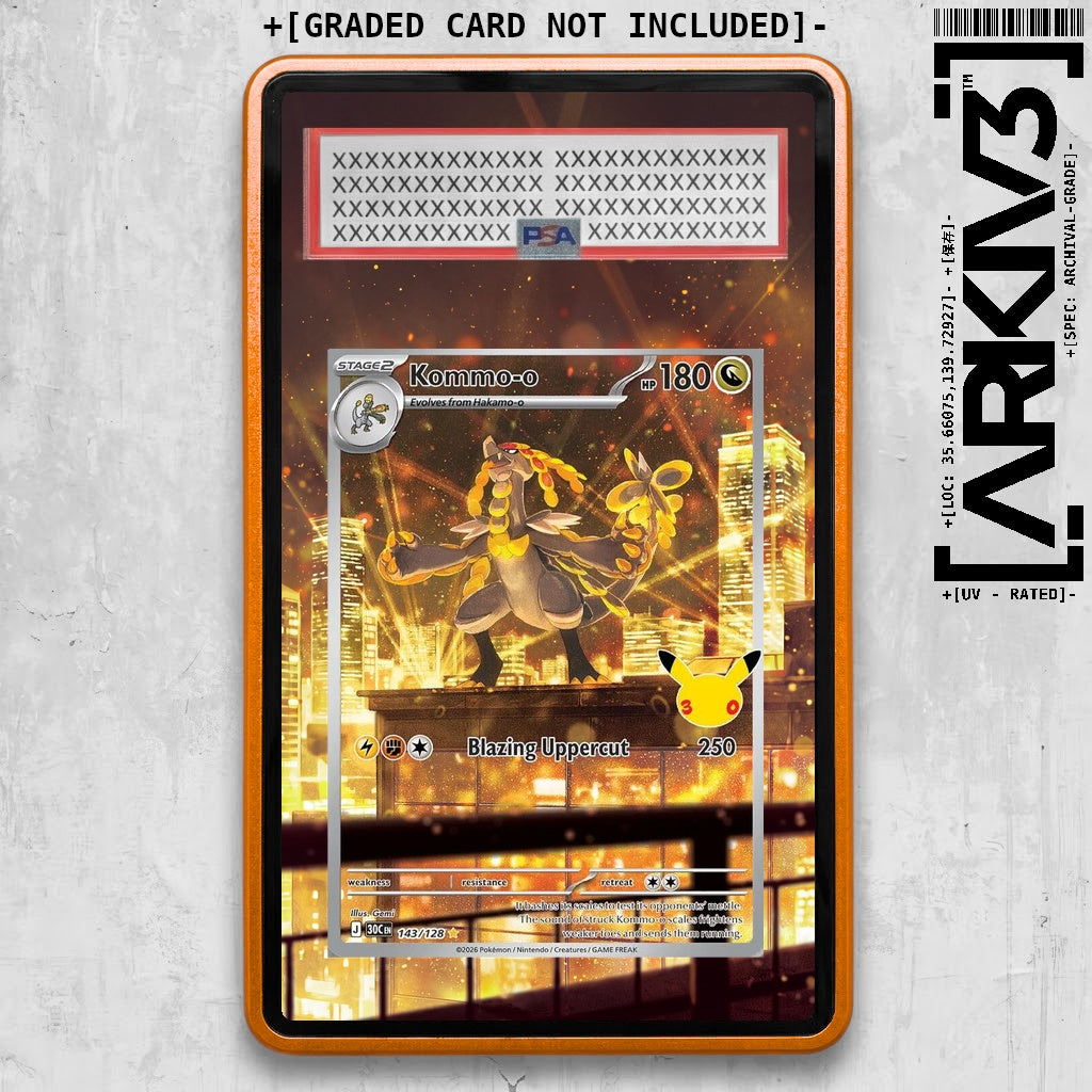 ARKIV3 PSA graded front - Orange