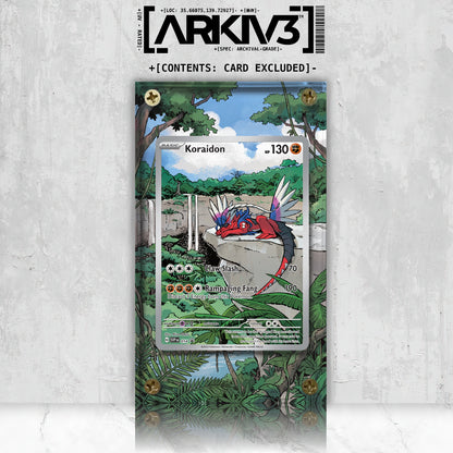 [UNIT: 14] // Koraidon Extended Art Display Case - Raw