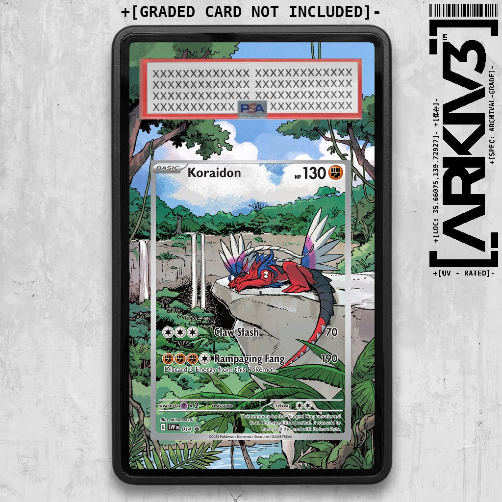 ARKIV3 PSA graded front - Black