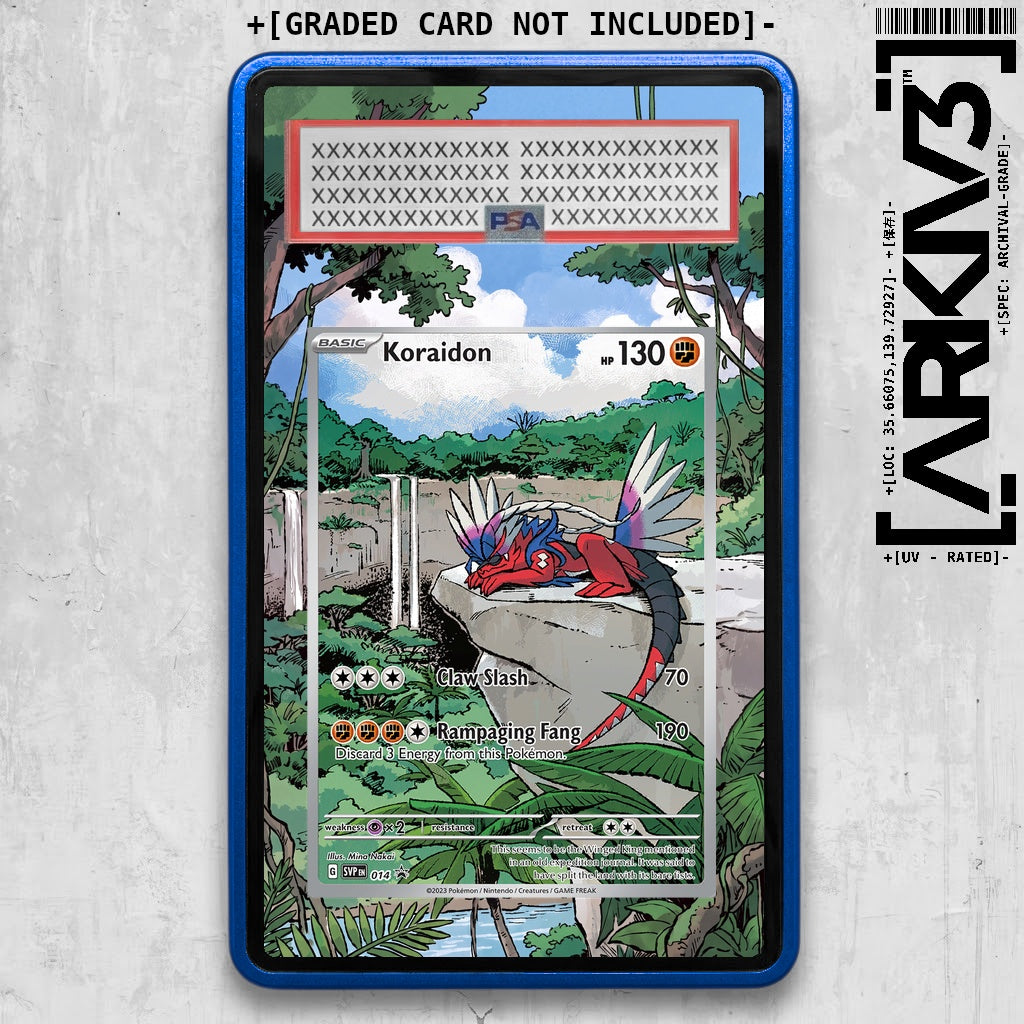 ARKIV3 PSA graded front - Blue