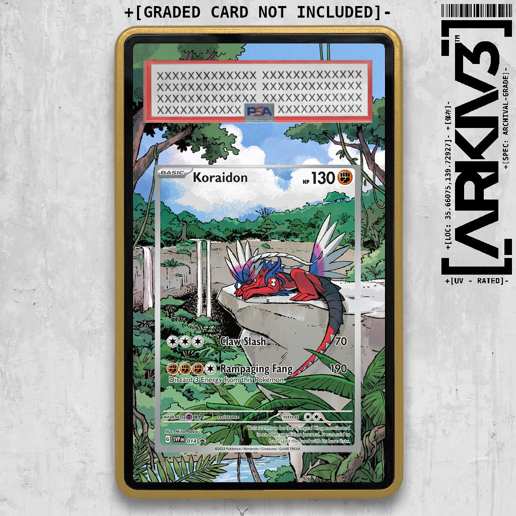 ARKIV3 PSA graded front - Gold