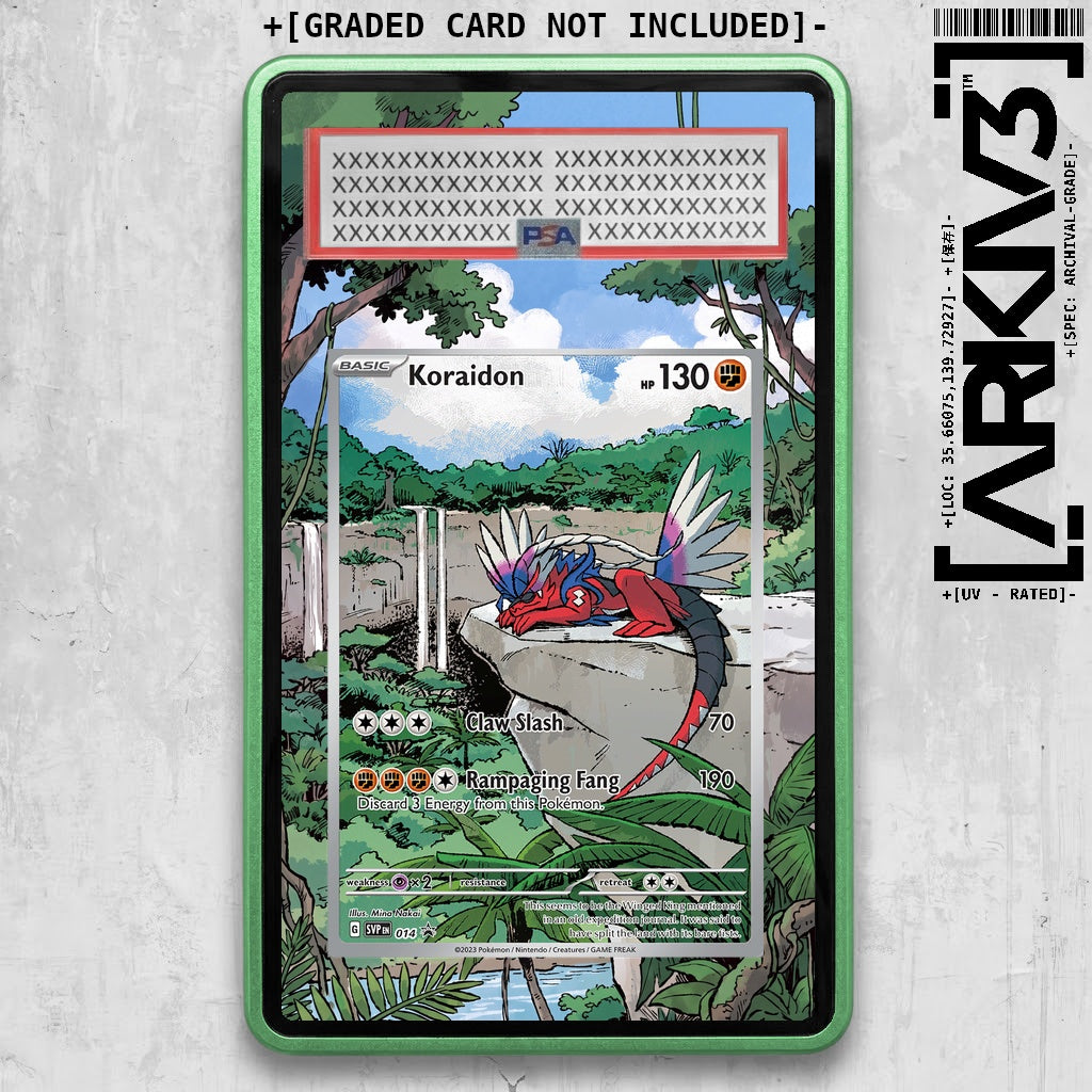 ARKIV3 PSA graded front - Green