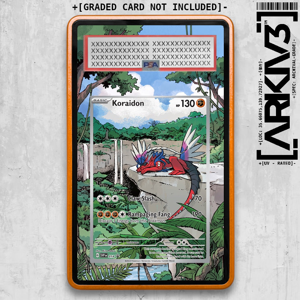 ARKIV3 PSA graded front - Orange