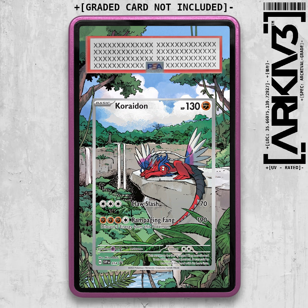 ARKIV3 PSA graded front - Purple