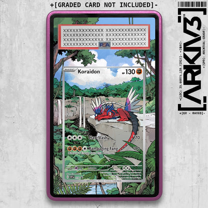 ARKIV3 PSA graded front - Purple