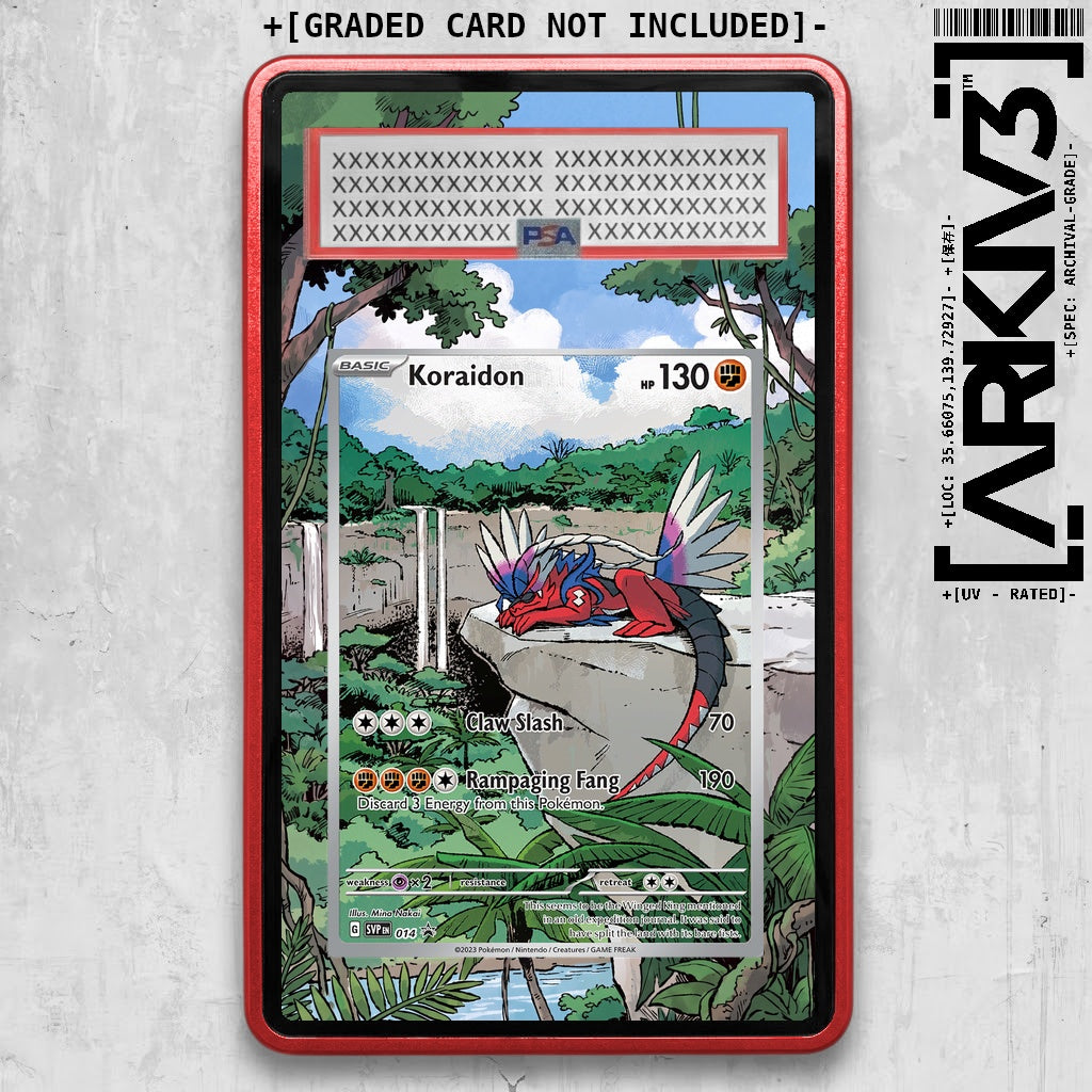 ARKIV3 PSA graded front - Red