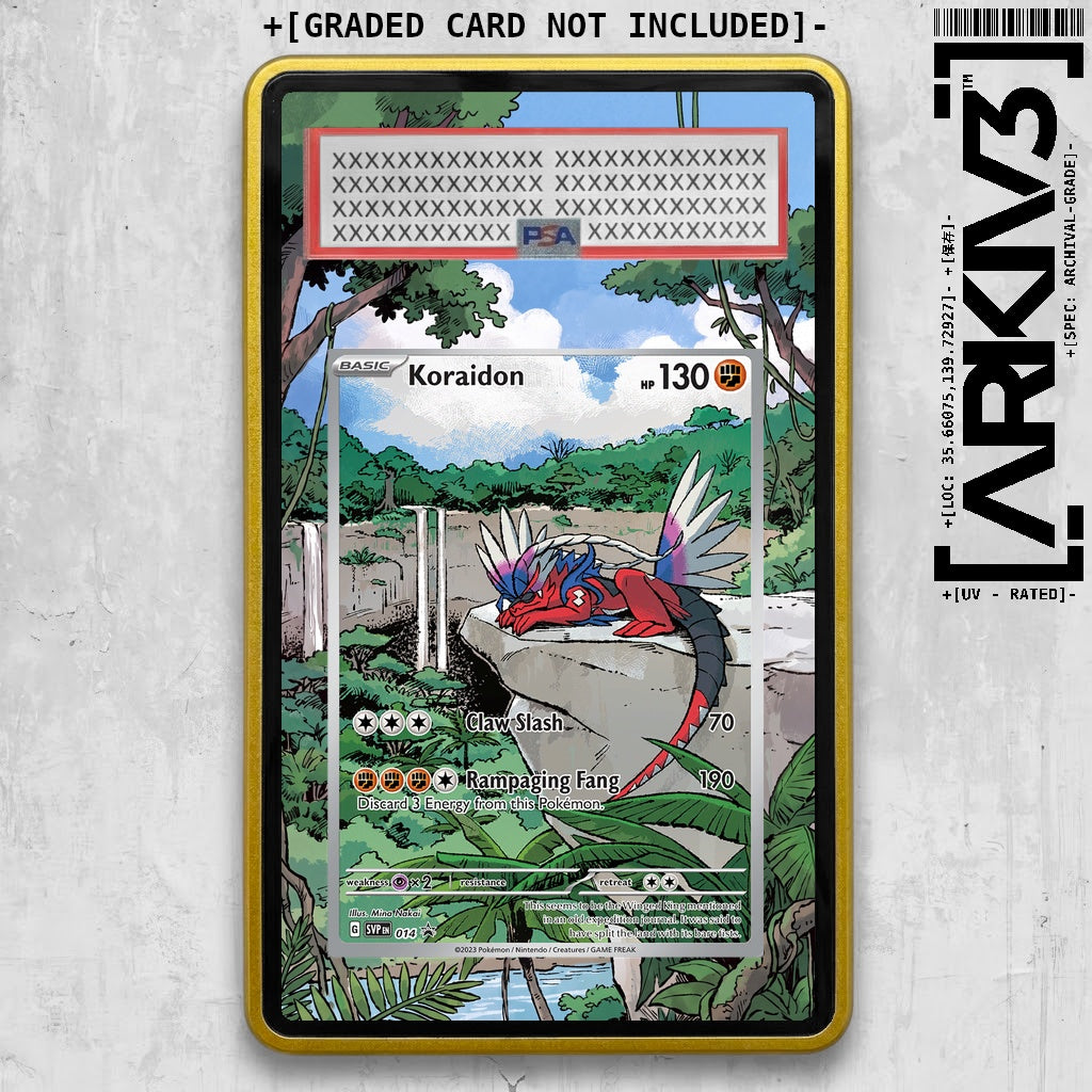 ARKIV3 PSA graded front - Yellow