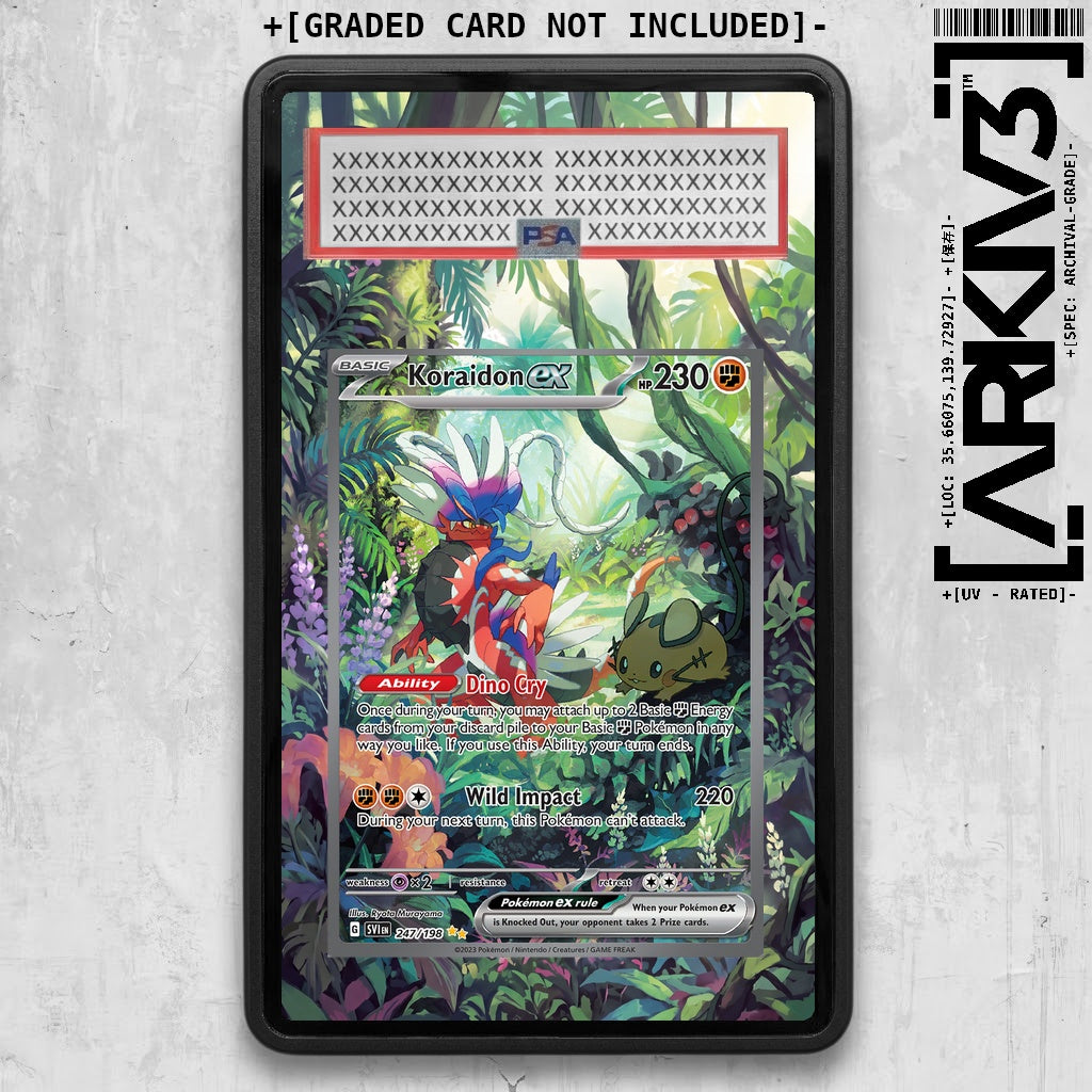 ARKIV3 PSA graded front - Black