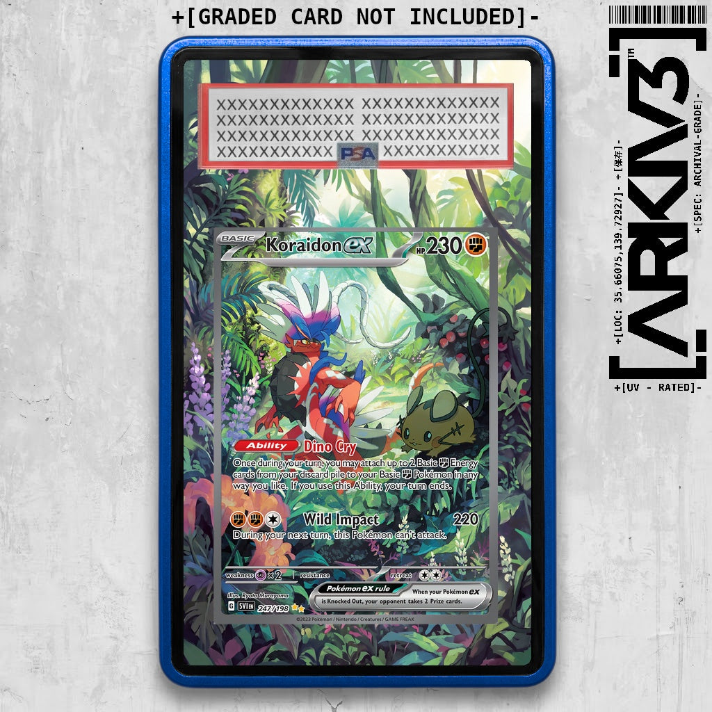 ARKIV3 PSA graded front - Blue