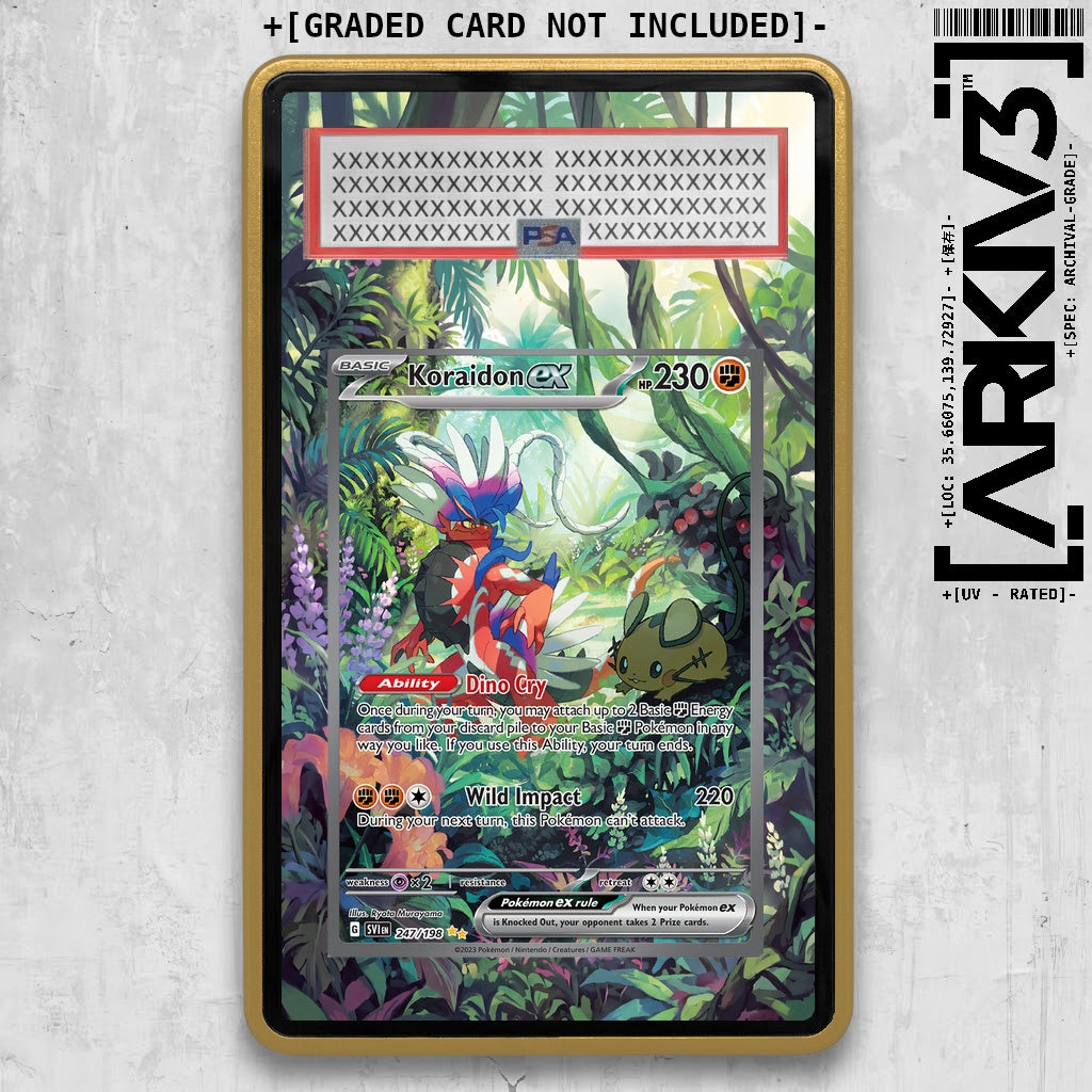 ARKIV3 PSA graded front - Gold