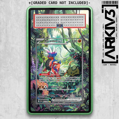 ARKIV3 PSA graded front - Green
