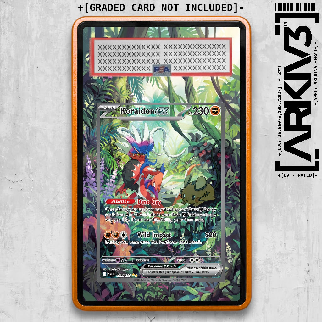 ARKIV3 PSA graded front - Orange
