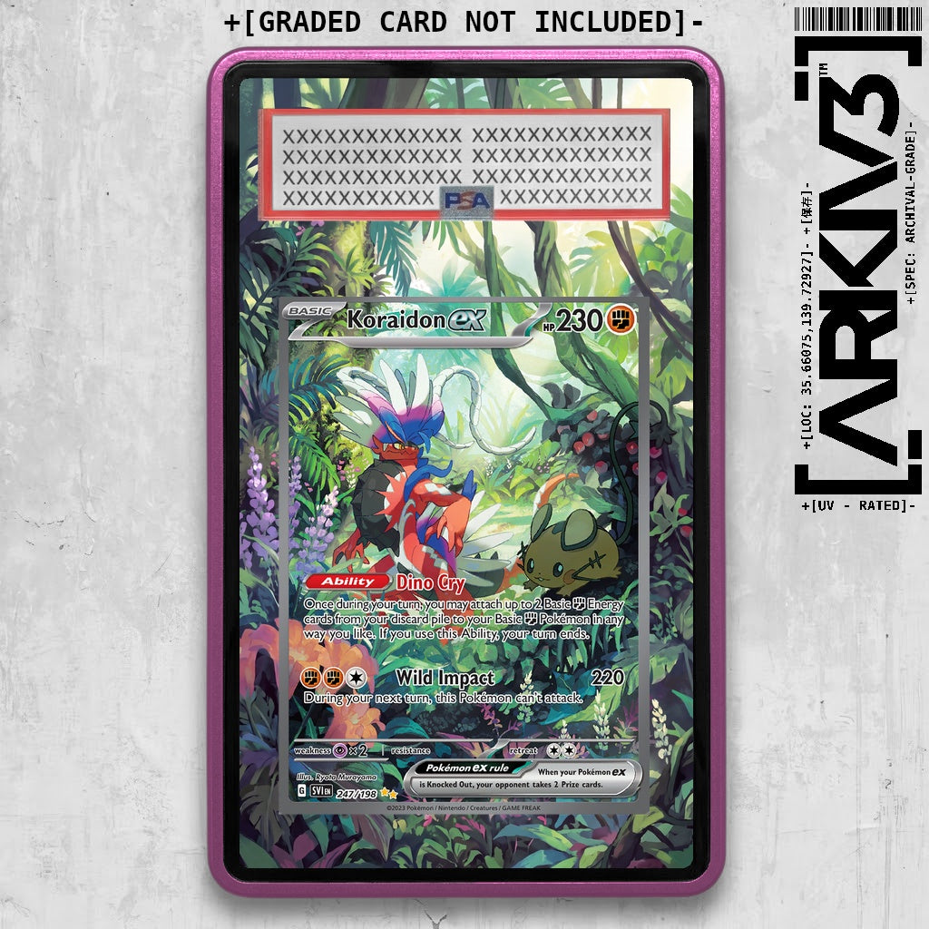 ARKIV3 PSA graded front - Purple
