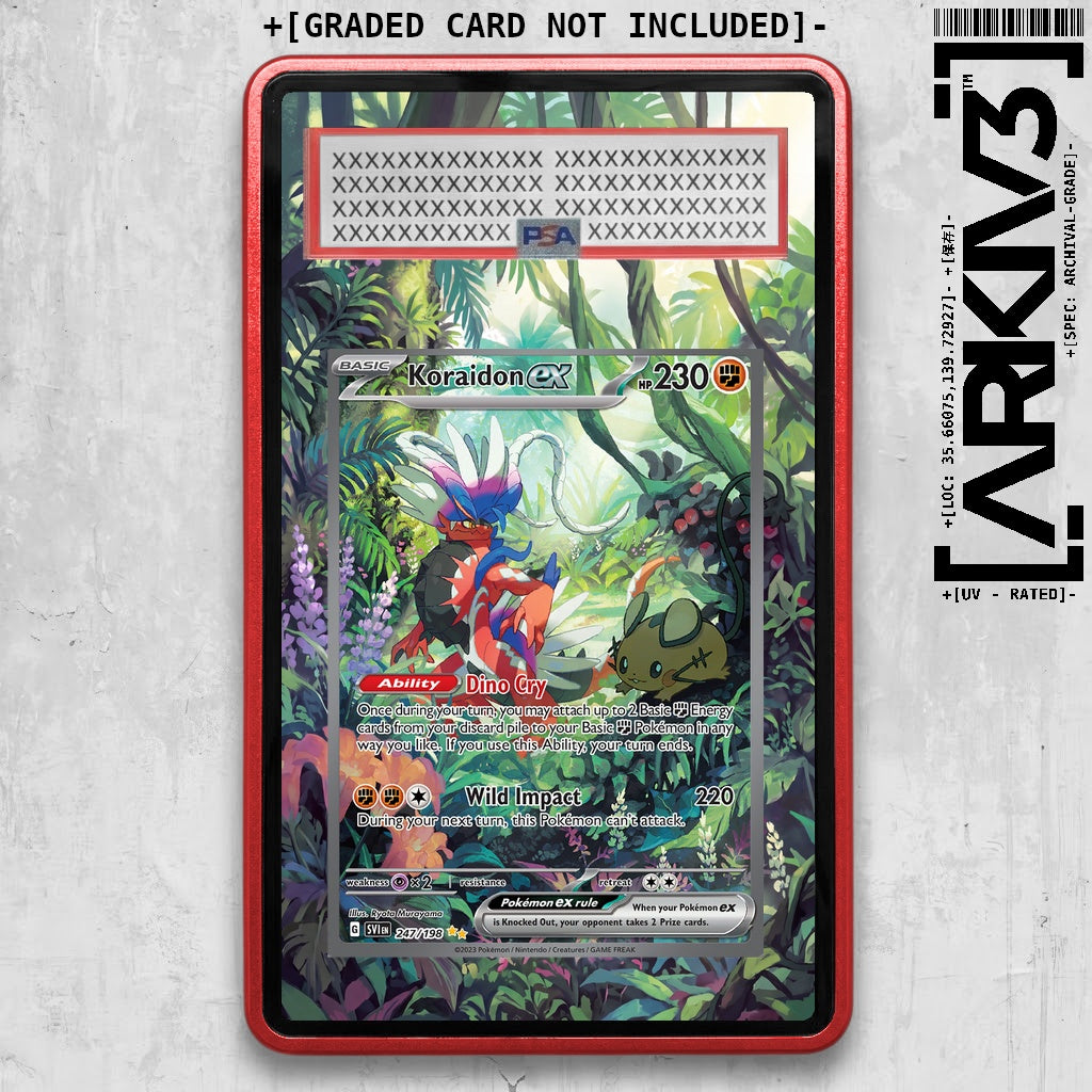 ARKIV3 PSA graded front - Red