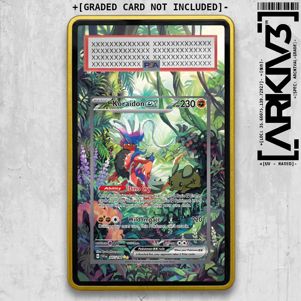 ARKIV3 PSA graded front - Yellow
