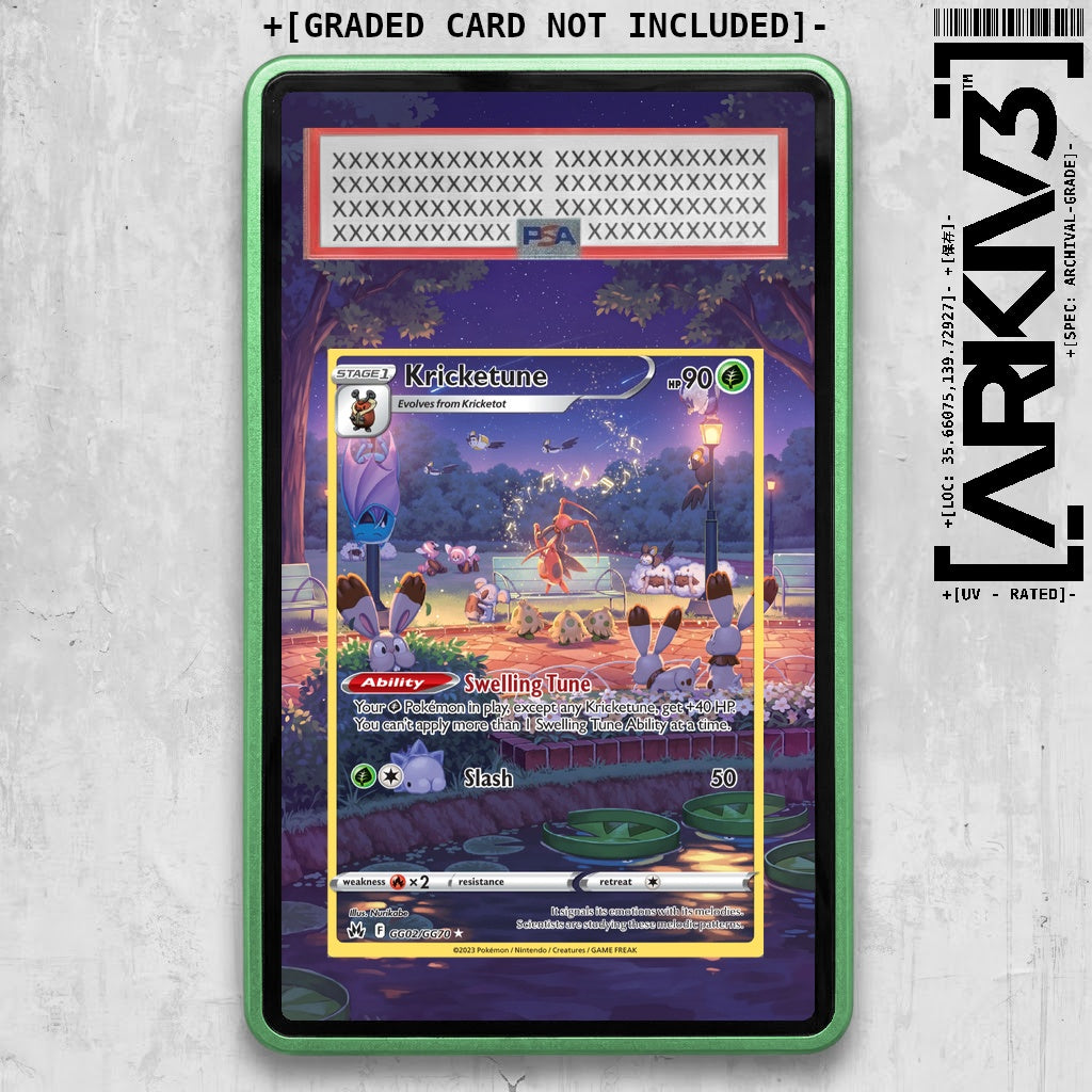 ARKIV3 PSA graded front - Green