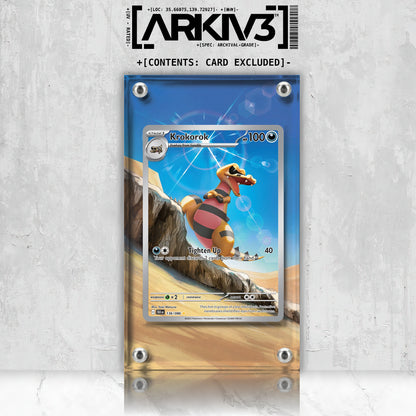 [UNIT: 136/86] // Krokorok Extended Art Display Case - Raw