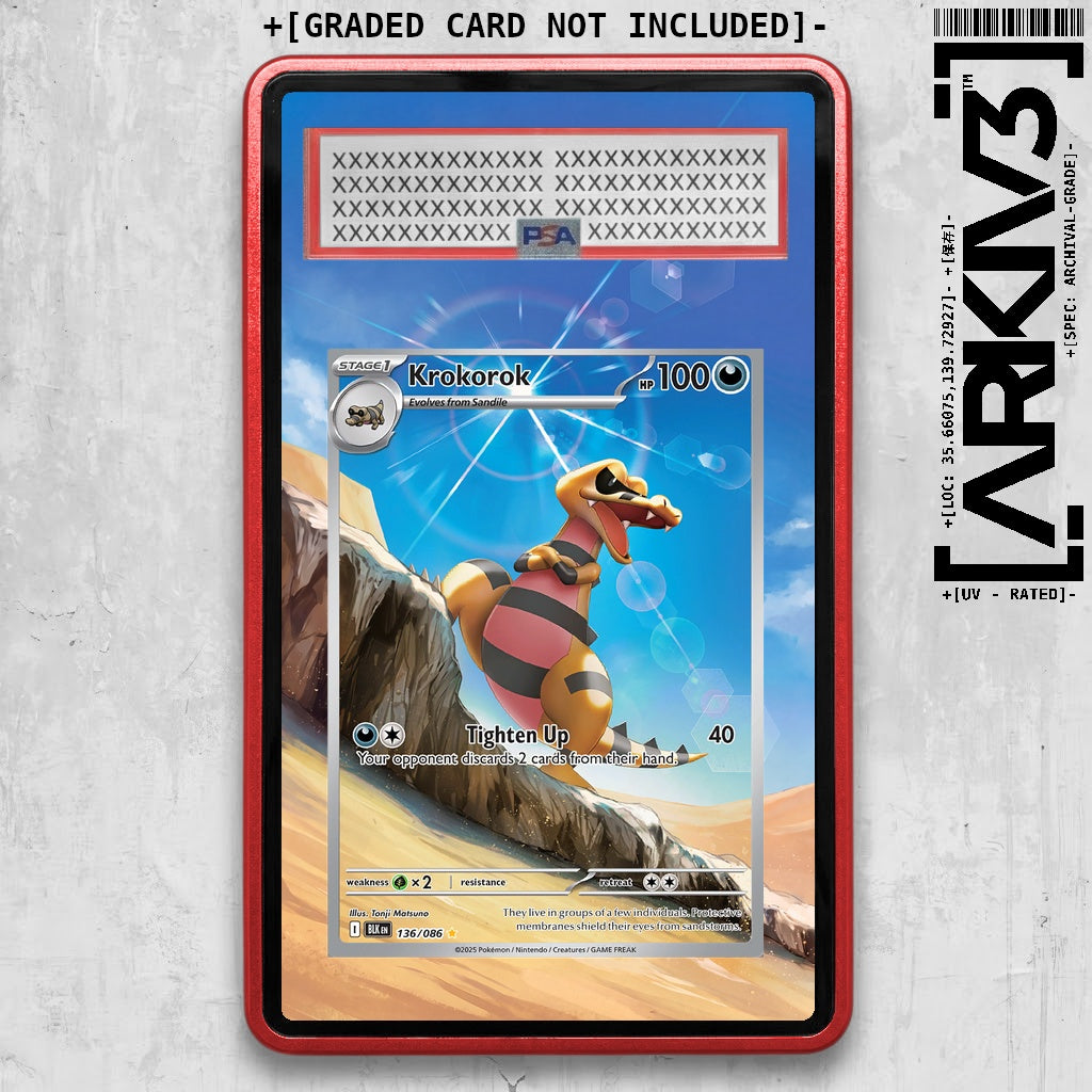 ARKIV3 PSA graded front - Red