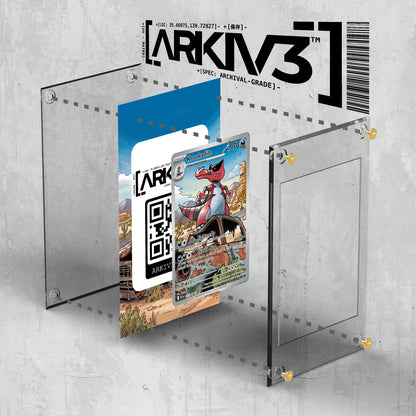 [UNIT: 137/86] // Krookodile Extended Art Display Case - Raw