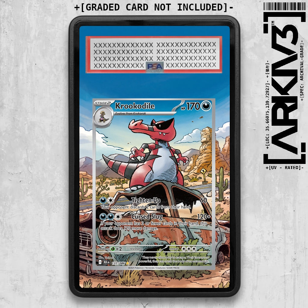 ARKIV3 PSA graded front - Black