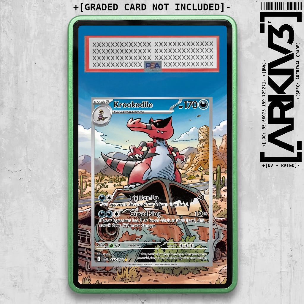 ARKIV3 PSA graded front - Green