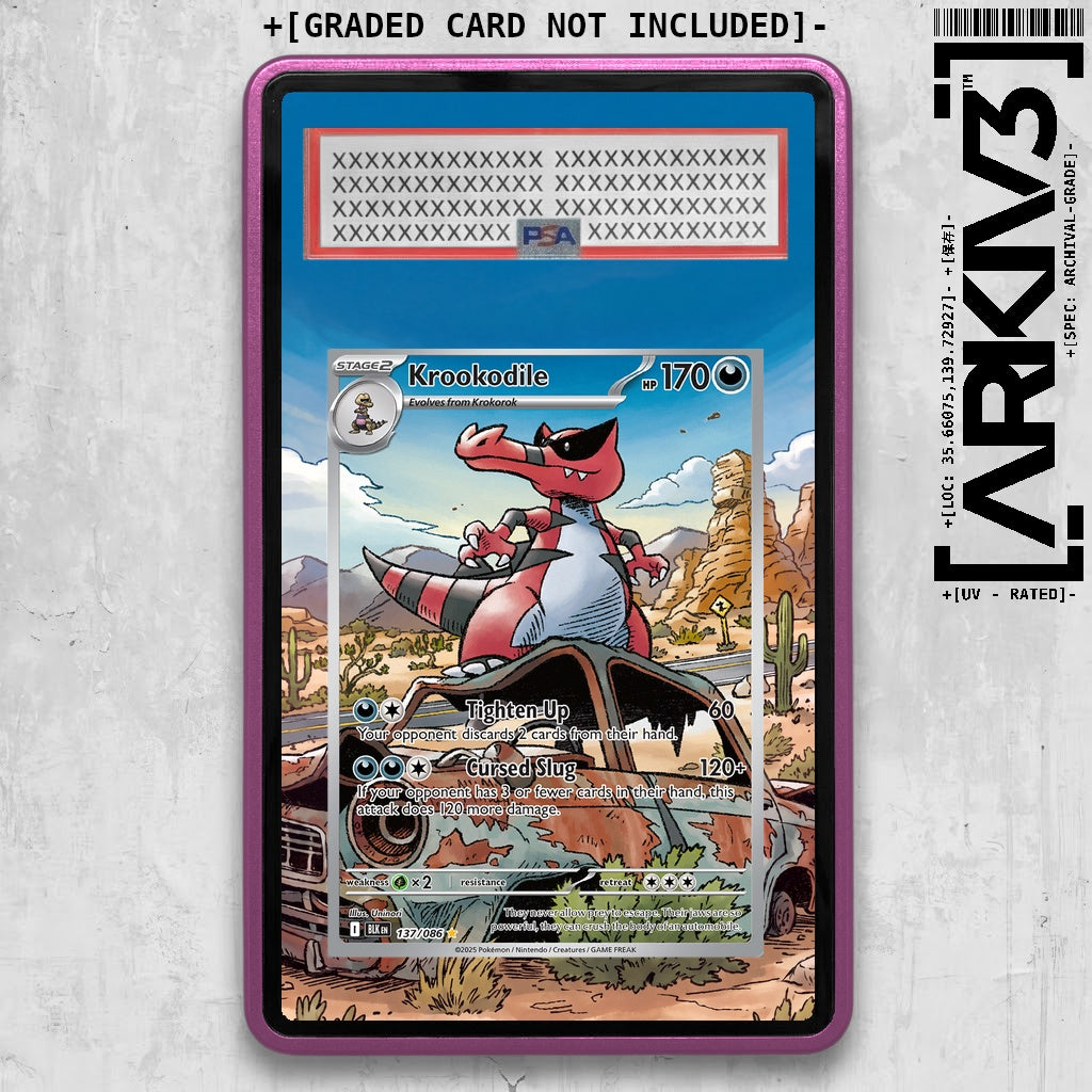 ARKIV3 PSA graded front - Purple