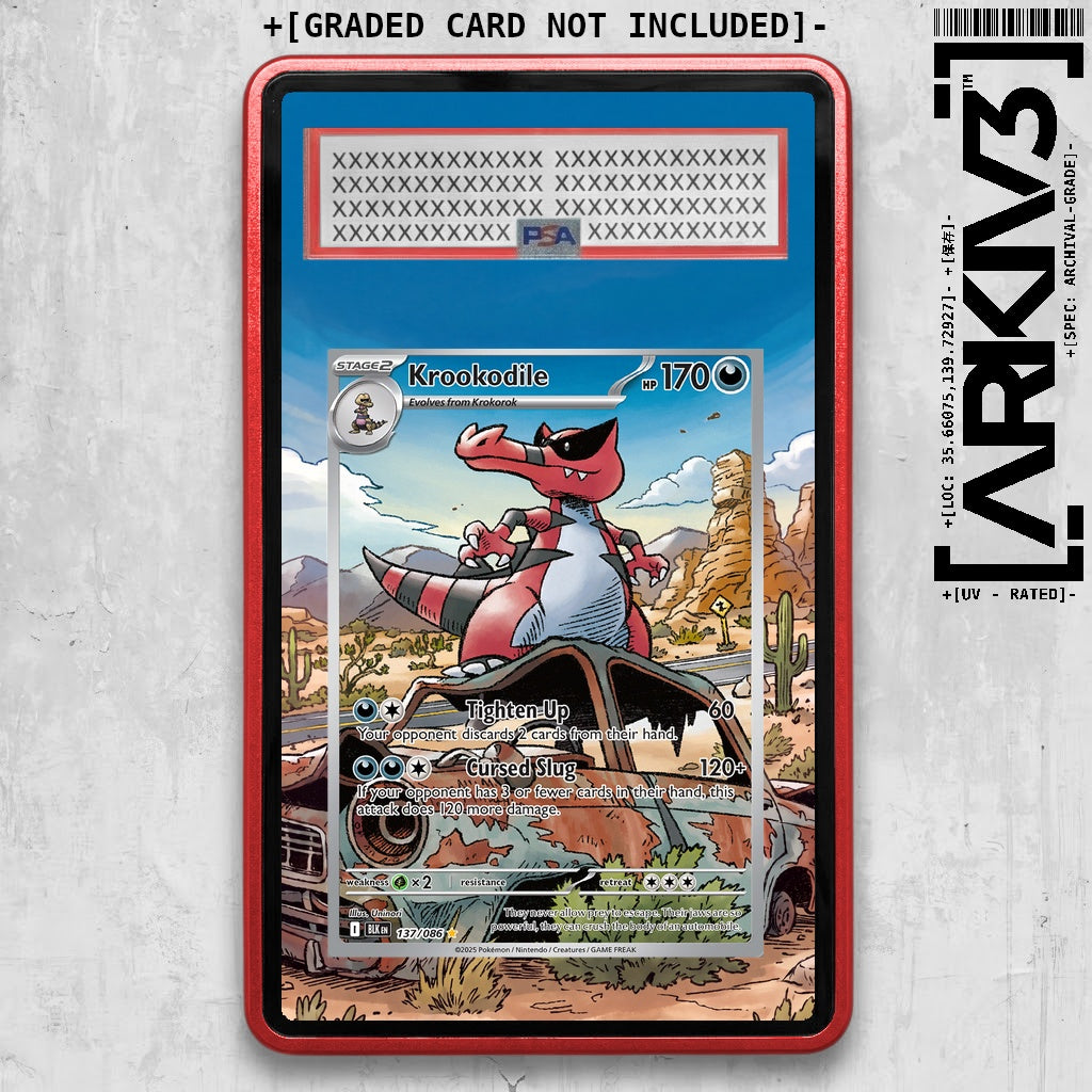 ARKIV3 PSA graded front - Red