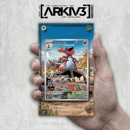 [UNIT: 137/86] // Krookodile Extended Art Display Case - Raw