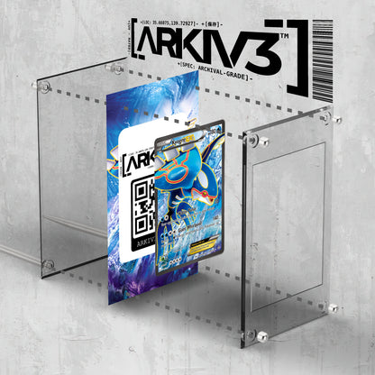 [UNIT: 148/160] // Kyogre-EX Extended Art Display Case - Raw