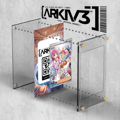 [UNIT: 172/142] // Lacey Extended Art Display Case - Raw