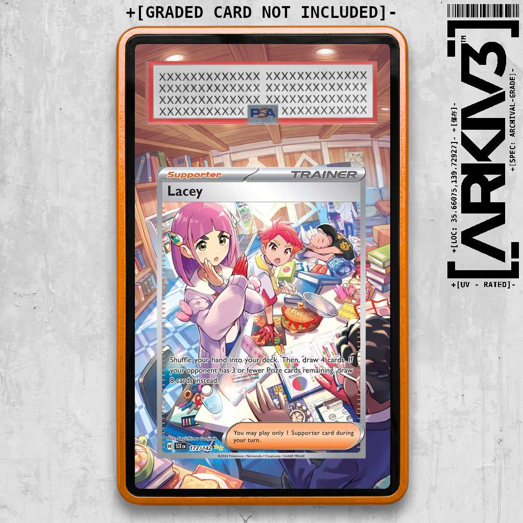 ARKIV3 PSA graded front - Orange