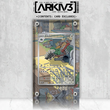 [UNIT: 184/167] // Lairon Extended Art Display Case - Raw