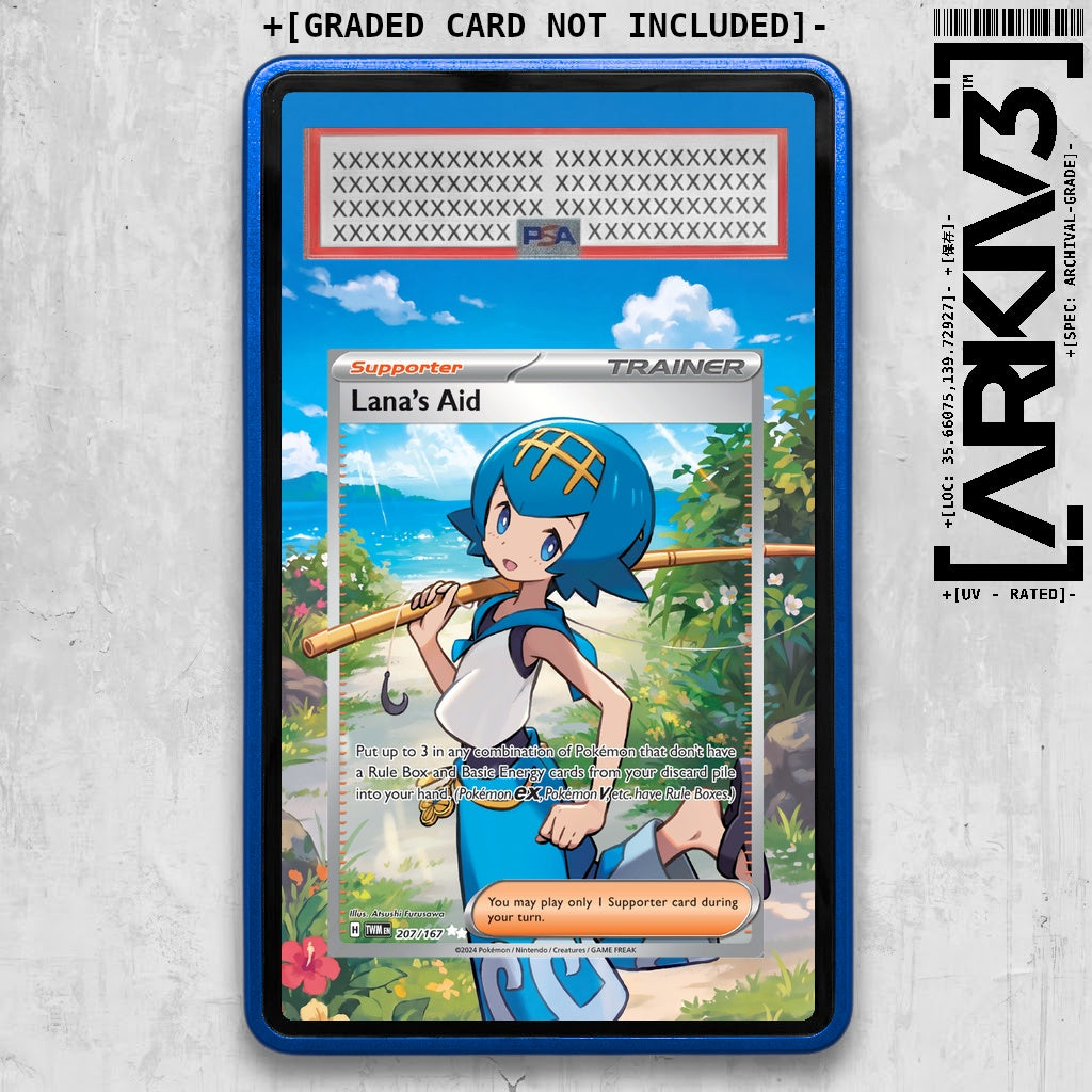 ARKIV3 PSA graded front - Blue