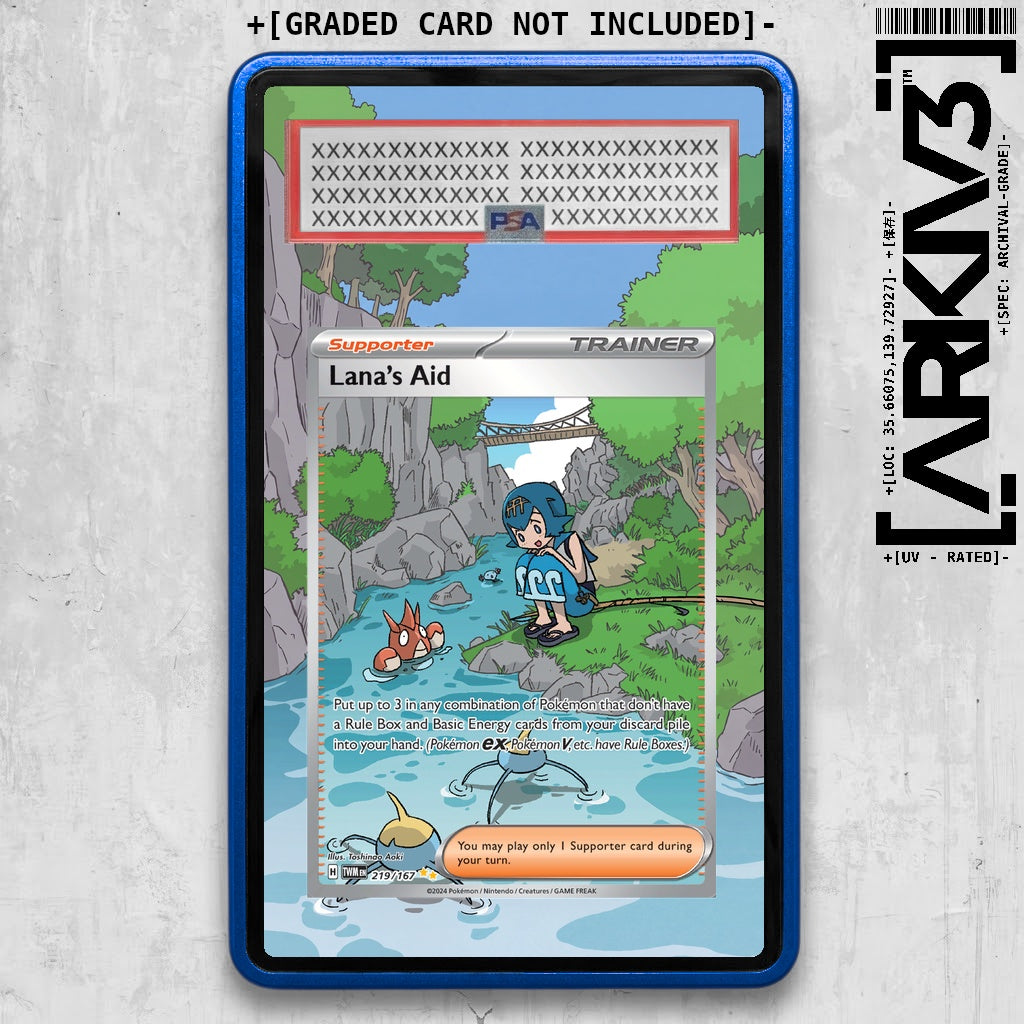 ARKIV3 PSA graded front - Blue