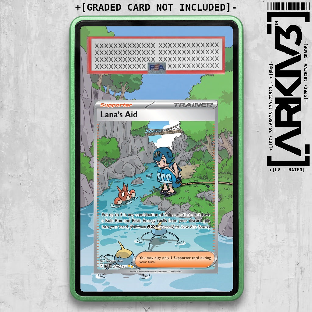 ARKIV3 PSA graded front - Green