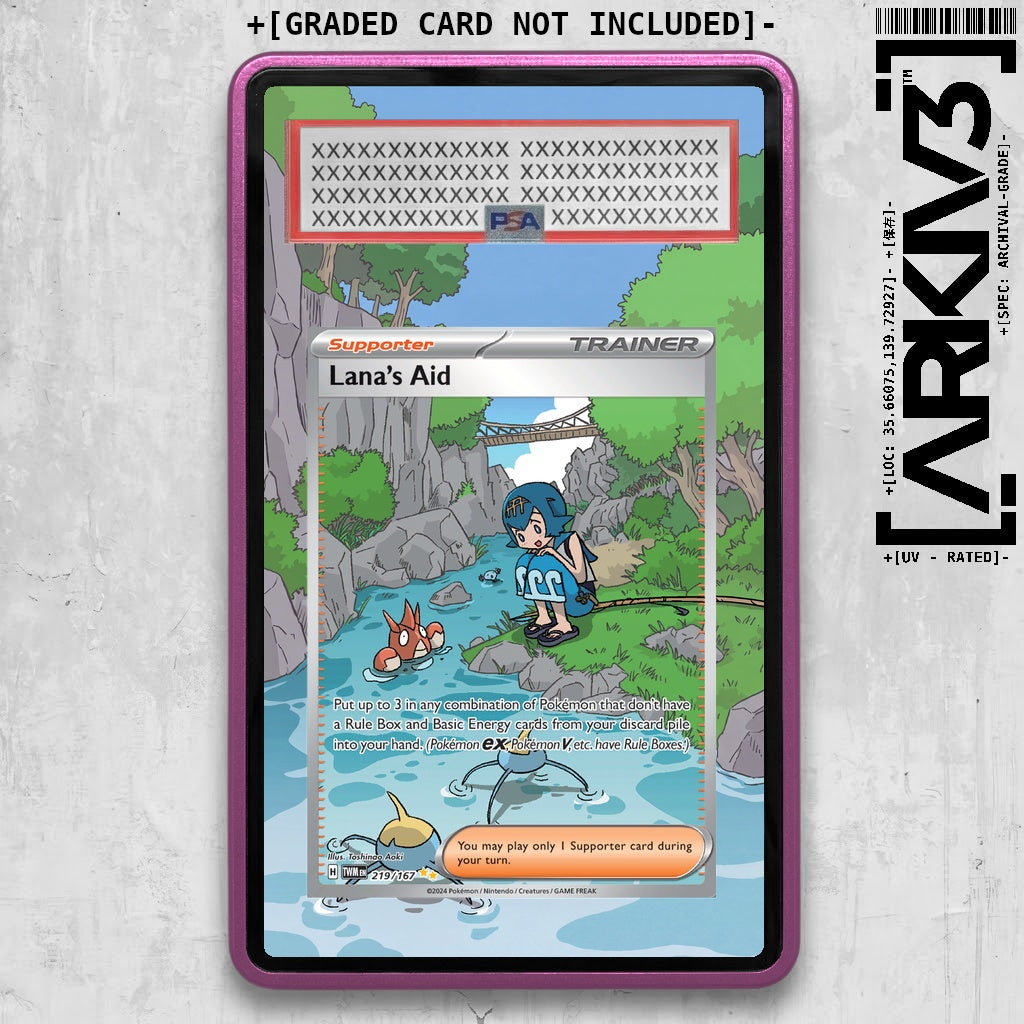 ARKIV3 PSA graded front - Purple