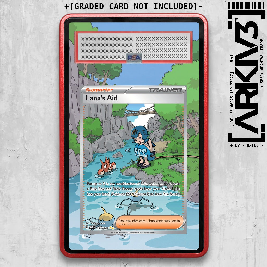 ARKIV3 PSA graded front - Red