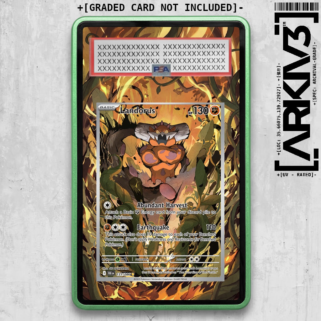 ARKIV3 PSA graded front - Green