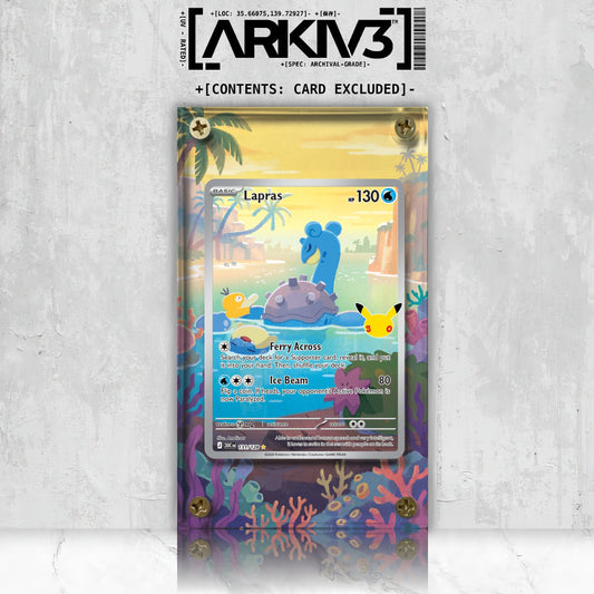 [UNIT: 131/128] // Lapras Extended Art Display Case - Raw