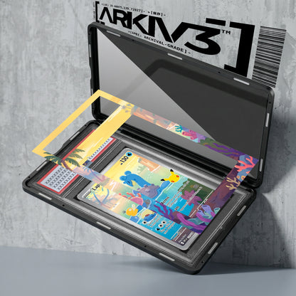 ARKIV3 PSA graded exploded mockup